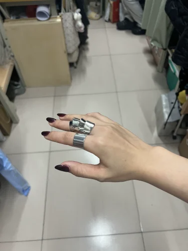 Click to view full screen NANA Armour Ring - Silver photo review