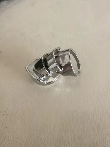 Click to view full screen NANA Armour Ring - Silver photo review