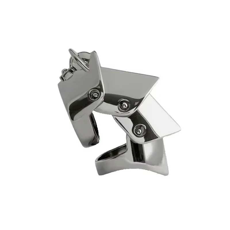 NANA Armour Ring - Silver - Image 6
