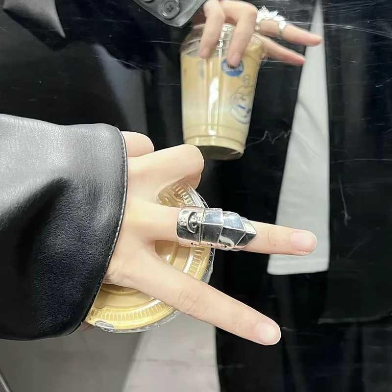 NANA Armour Ring - Silver - Image 5